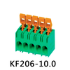 KF206-10.0 Spring type terminal block