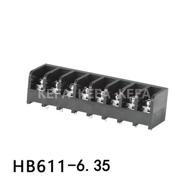 HB611-6.35 Barrier terminal block