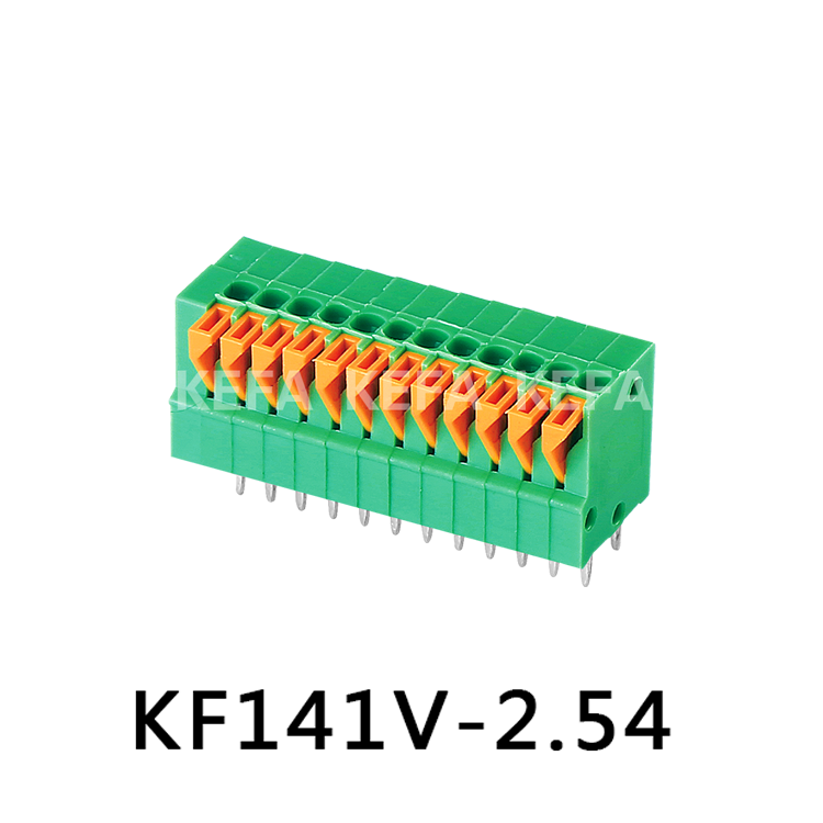 KF141V-2.54 Spring type terminal block