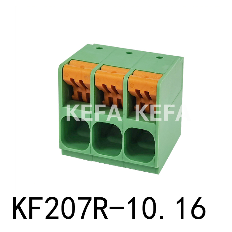 KF207R-10.16 Spring type terminal block