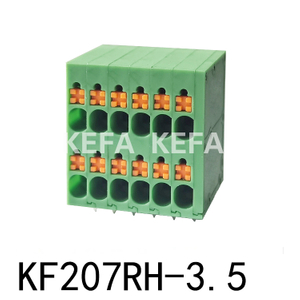 KF207RH-3.5 Spring type terminal block