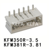 KFM350R-3.5/ KFM381R-3.81 Pluggable terminal block