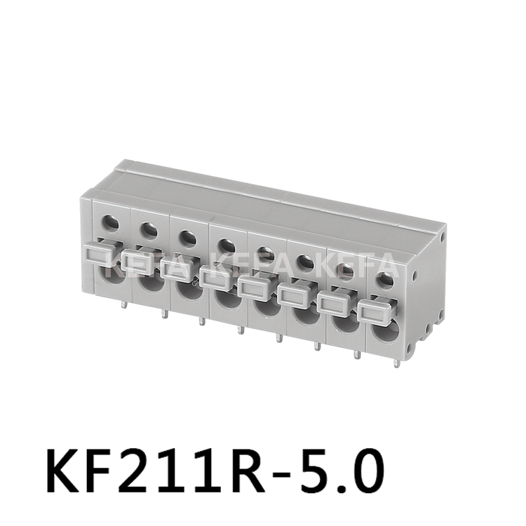 KF211R-5.0 Spring type terminal block