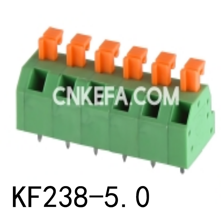 KF238-5.0-3 Spring type terminal block