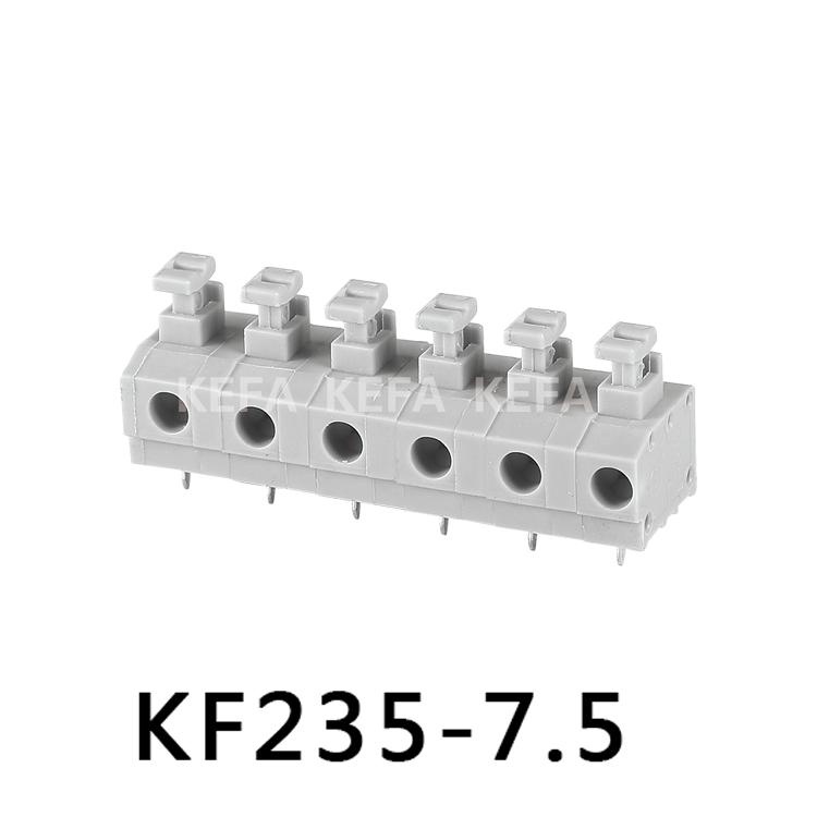 KF235-7.5 Spring type terminal block