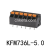 KFM736L-5.0 Spring type terminal block