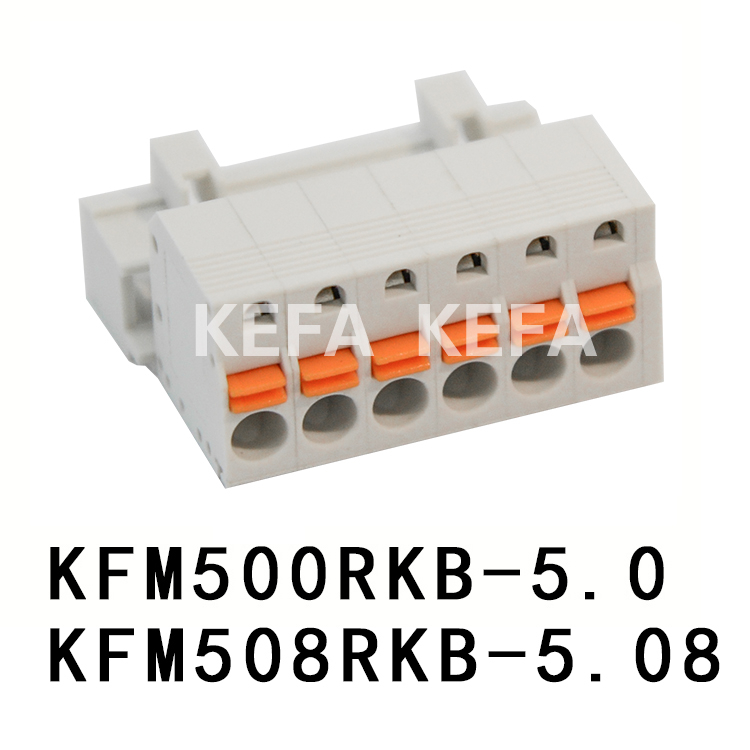 KFM500RKB-5.0/KFM508RKB-5.08 Pluggable terminal block