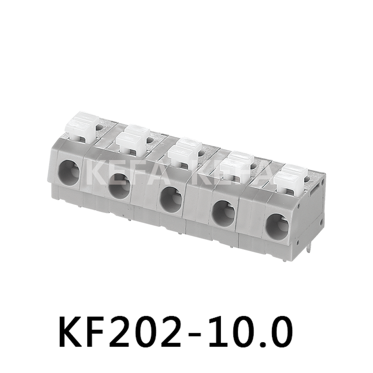 KF202-10.0 Spring type terminal block