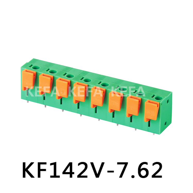 KF142V-7.62 Spring type terminal block