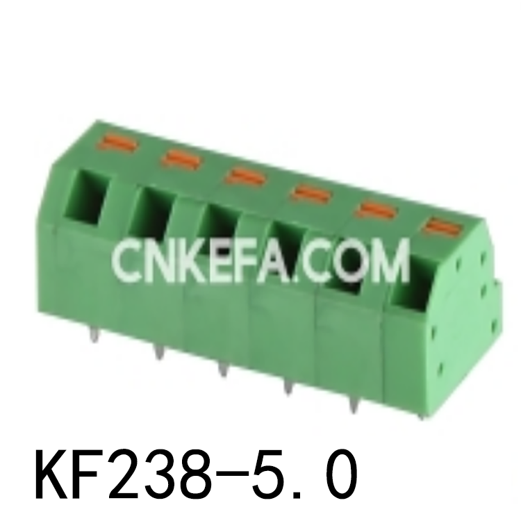 KF238-5.0-2 Spring type terminal block