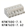KFM750C-7.5/KFM762C-7.62 Pluggable terminal block