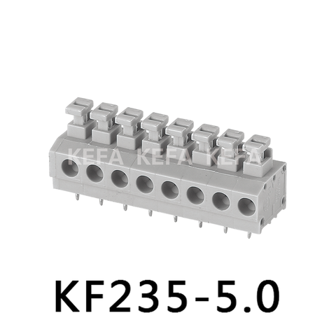KF235-5.0 Spring type terminal block