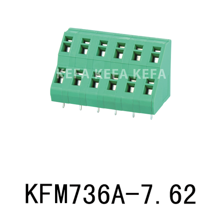 KFM736A-7.62 Spring type terminal block