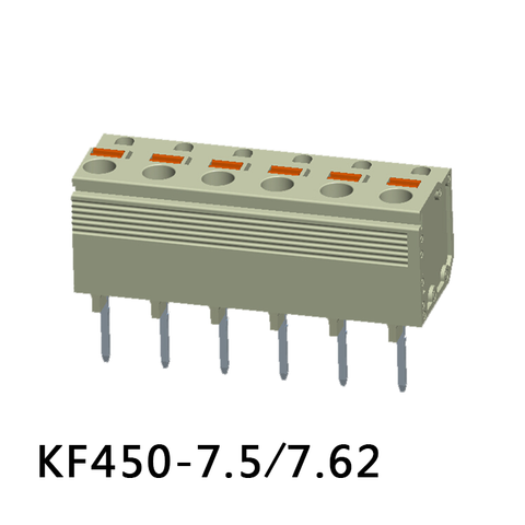 KF450-7.5/7.62 Spring type terminal block