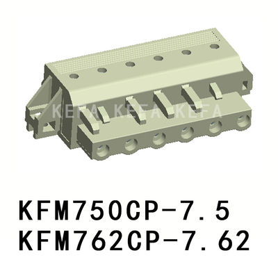 KFM750CP-7.5/KFM762CP-7.62 Pluggable terminal block