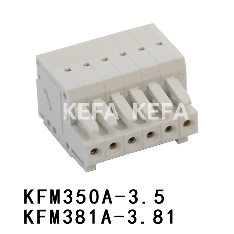 KFM350A-3.5/ KFM381A-3.81 Pluggable terminal block