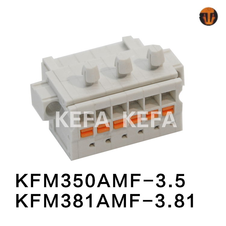 KFM350AMF-3.5/ KFM381AMF-3.81 Pluggable terminal block