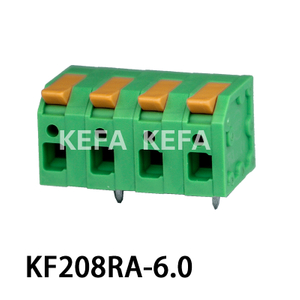 KF208RA-6.0Spring type terminal block