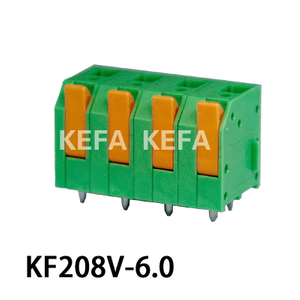 KF208V-6.0 Spring type terminal block