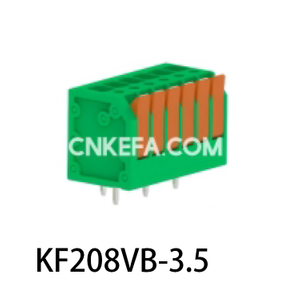 KF208VB-3.5/3.81  Spring type terminal block