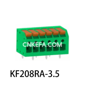 KF208RA-3.5/3.81  Spring type terminal block