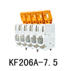 KF206A-7.5 Spring type terminal block