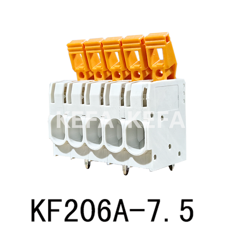 KF206A-7.5 Spring type terminal block