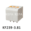 KF239-3.5/3.81 Spring type terminal block