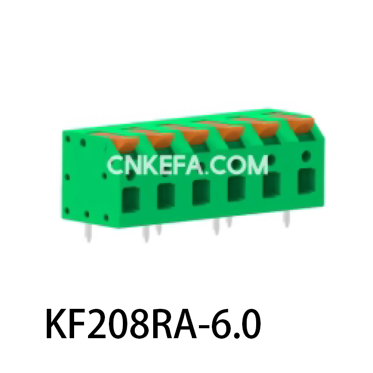 KF208RA-6.0Spring type terminal block