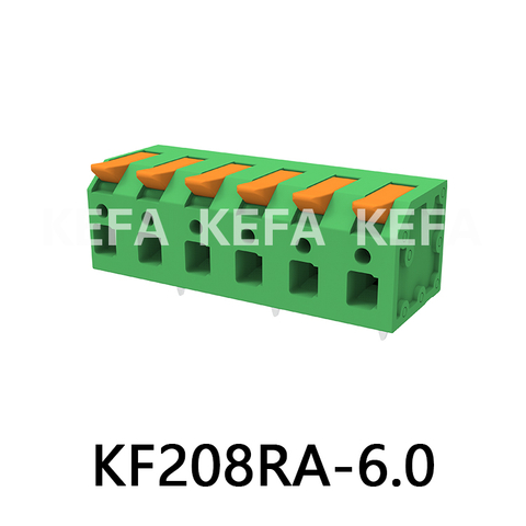 KF208RA-6.0Spring type terminal block