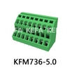 KFM736-5.0 Spring type terminal block