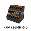 KFM736HH-5.0 Spring type terminal block