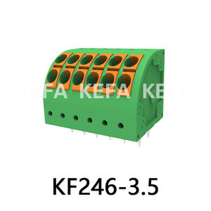 KF246-3.5 Spring type terminal block