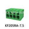 KF205RA-7.5 Spring type terminal block