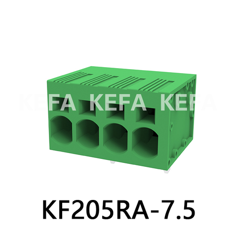 KF205RA-7.5 Spring type terminal block
