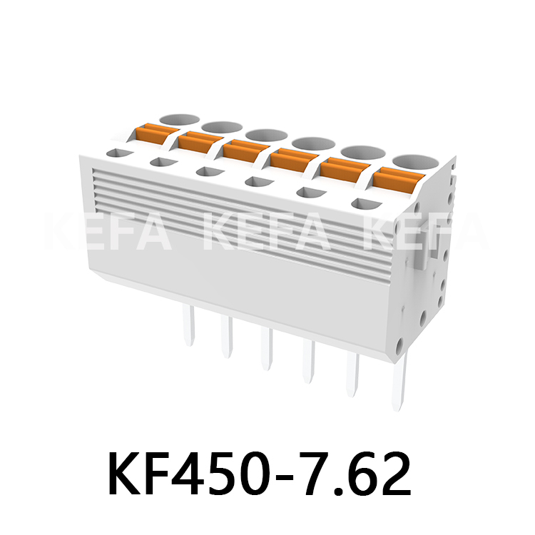 KF450-7.5/7.62 Spring type terminal block