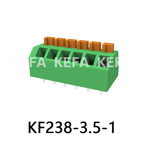 KF238-3.5-1 Spring type terminal block
