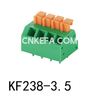 KF238-3.5-3 Spring type terminal block