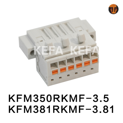 KFM350RKMF-3.5/ KFM381RKMF-3.81 Pluggable terminal block