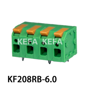 KF208RB-6.0 Spring type terminal block