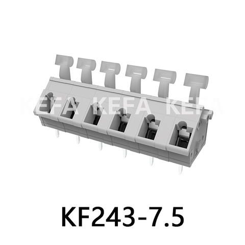 KF243-7.5  Spring type terminal block