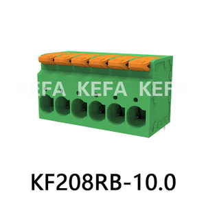 KF208RB-10.0 Spring type terminal block