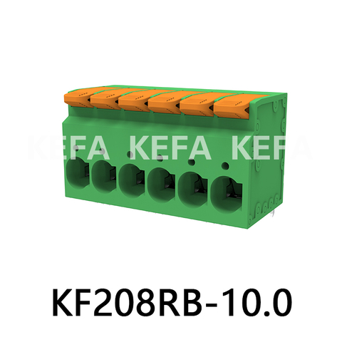 KF208RB-10.0 Spring type terminal block