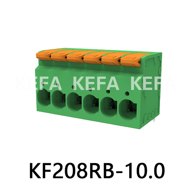KF208RB-10.0 Spring type terminal block