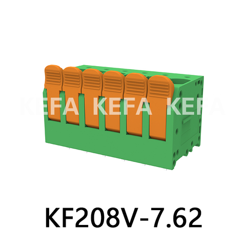 KF208V-7.5/7.62 Spring type terminal block