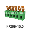 KF206-15.0 Spring type terminal block