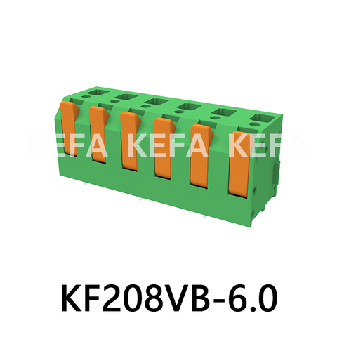 KF208VB-6.0 Spring type terminal block