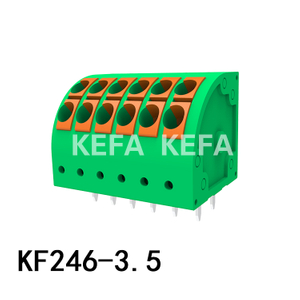 KF246-3.5 Spring type terminal block
