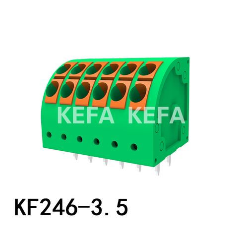 KF246-3.5 Spring type terminal block