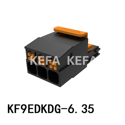 KF9EDKDG-6.35Pluggable terminal block